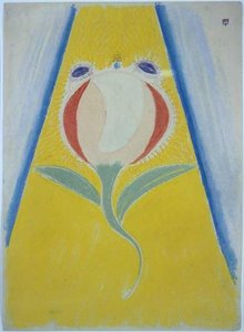 Composition with Flower by Theo van Doesburg
